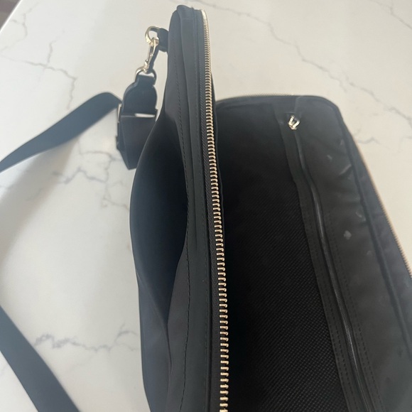 Kate Spade Black Laptop Bag Smooth Leather - Picture 3 of 3